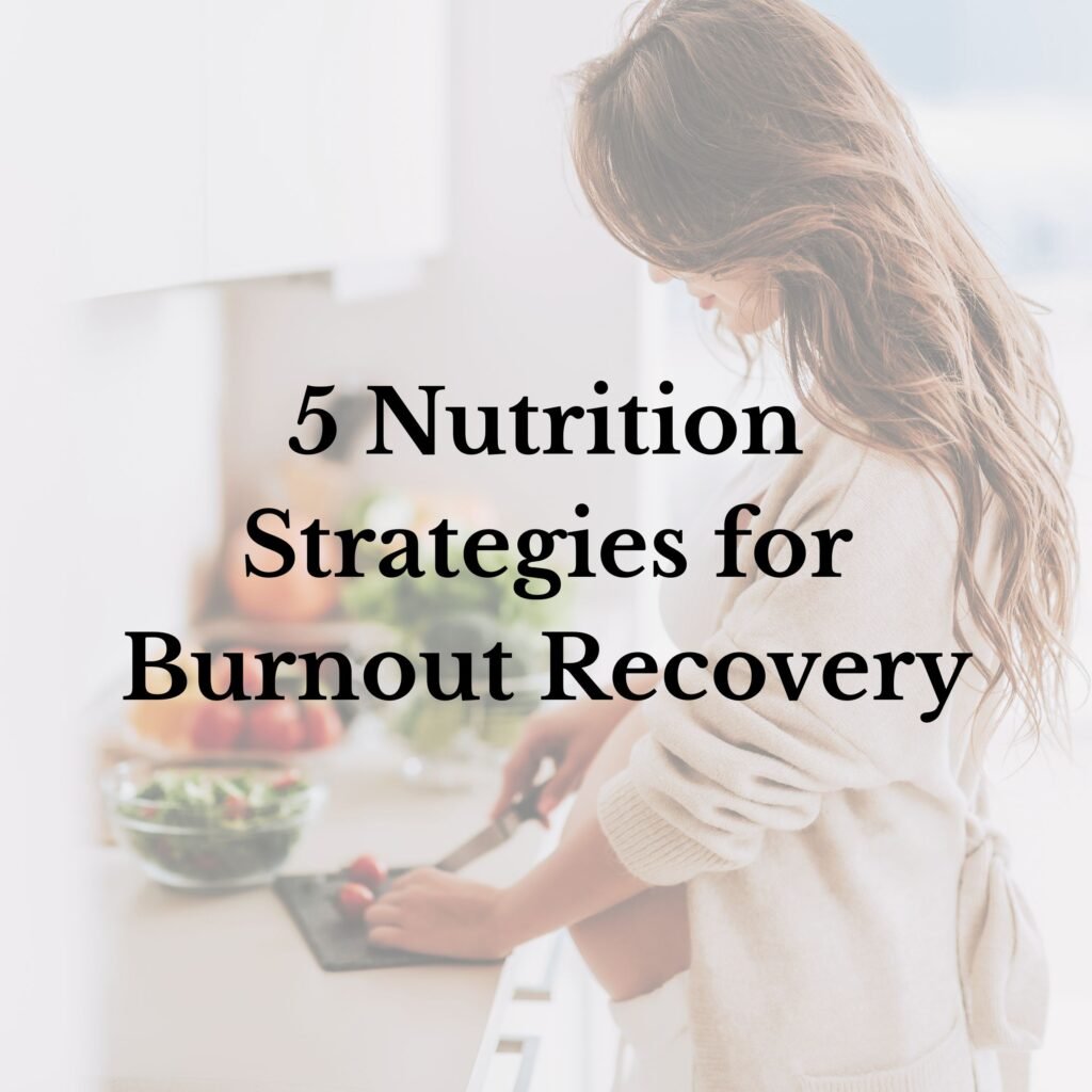 5 nutrition strategies